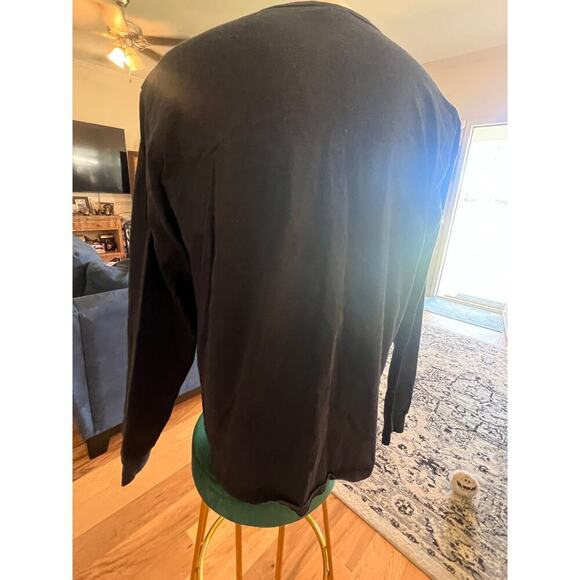 CHAMPION BLACK WITH RED LOGO TSHIRT MENS XL - Picture 5 of 7